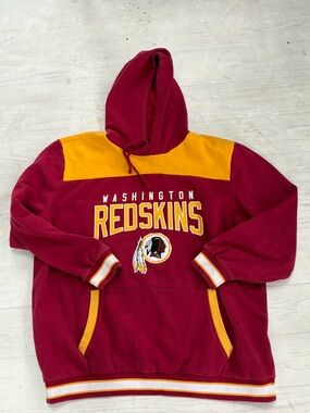 NFL Men’s Size 3XL Vintage Washington Redskins Drawstring Hoodie